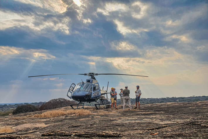 Tanzania Safari - Helicopter Safari