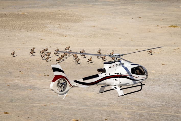 Botswana Helicopter Safari