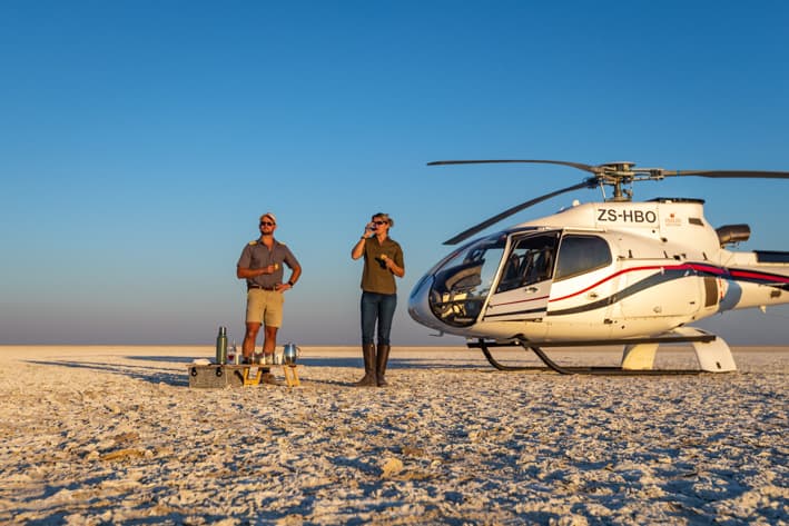 Botswana Helicopter Safari